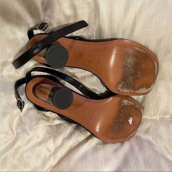 ❌SOLD❌CELINE BLACK PIRATE SANDAL - Picture 8 of 10